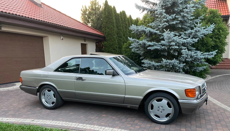 Mercedes-Benz Klasa S cena 129000 przebieg: 189500, rok produkcji 1990 z Lesko małe 379